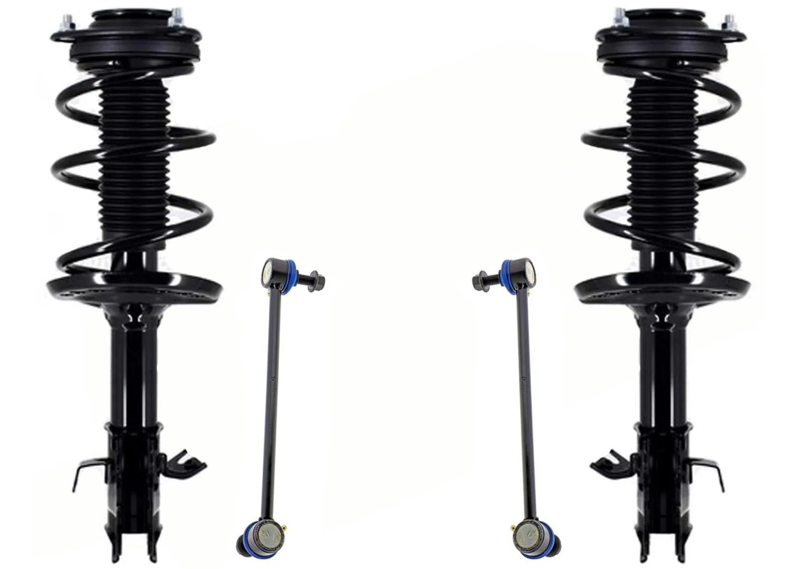 Front Complete Struts Assembly & Sway Bar Links For Subaru Impreza 2017-2019