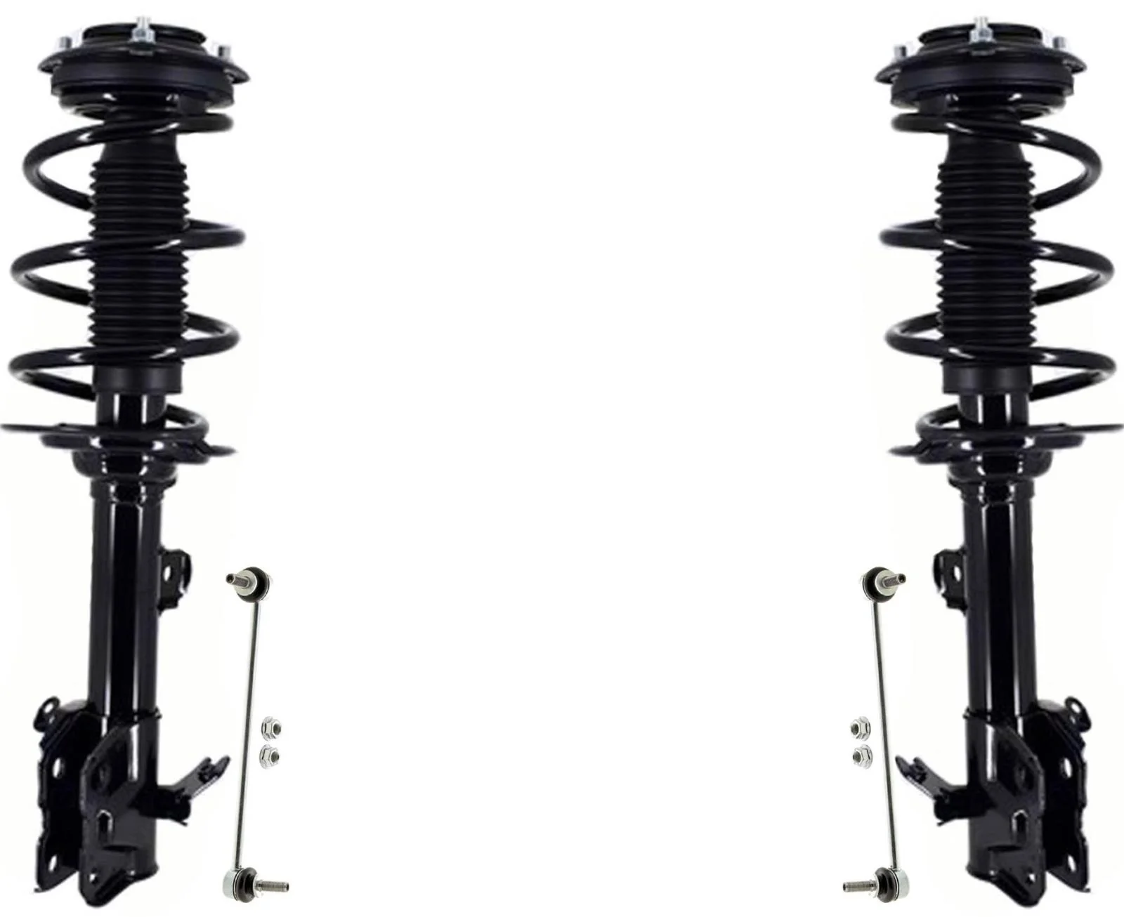 Front Complete Struts Coil Spring & Sway Bar Links For Subaru Outback 2020-2022