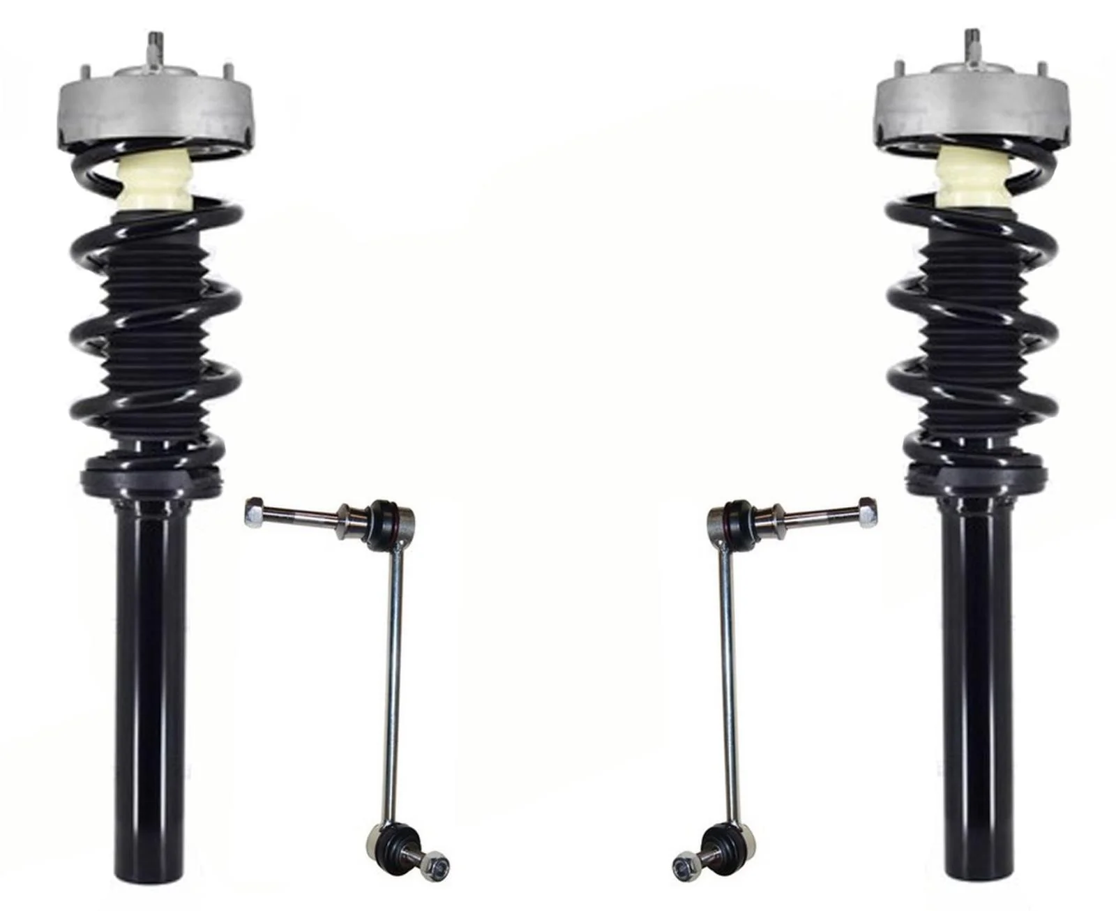 Front Complete Struts & Links For BMW X5 xDrive50i All Wheel Drive 2014-2018