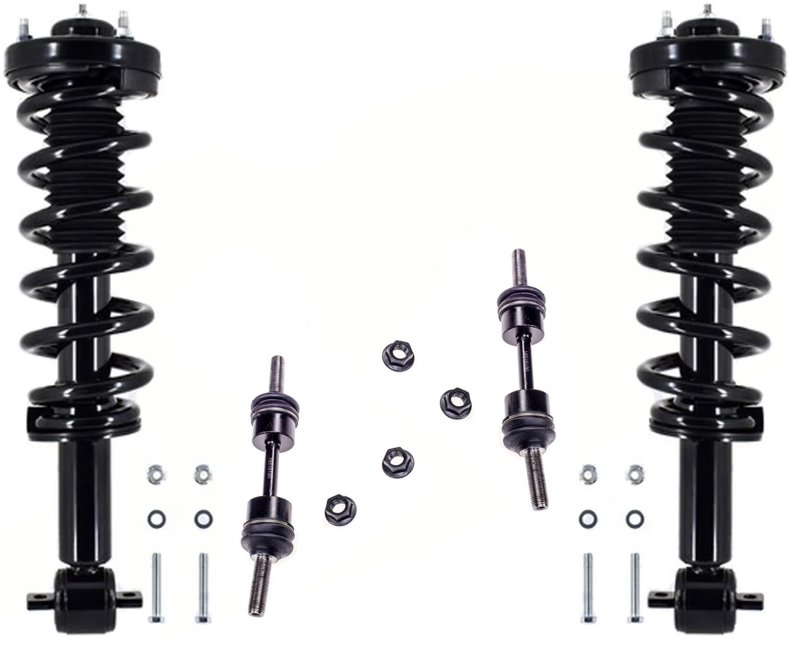 Front Complete Struts & Links For Ford Expedition 4 Wheel Drive 2018-2022