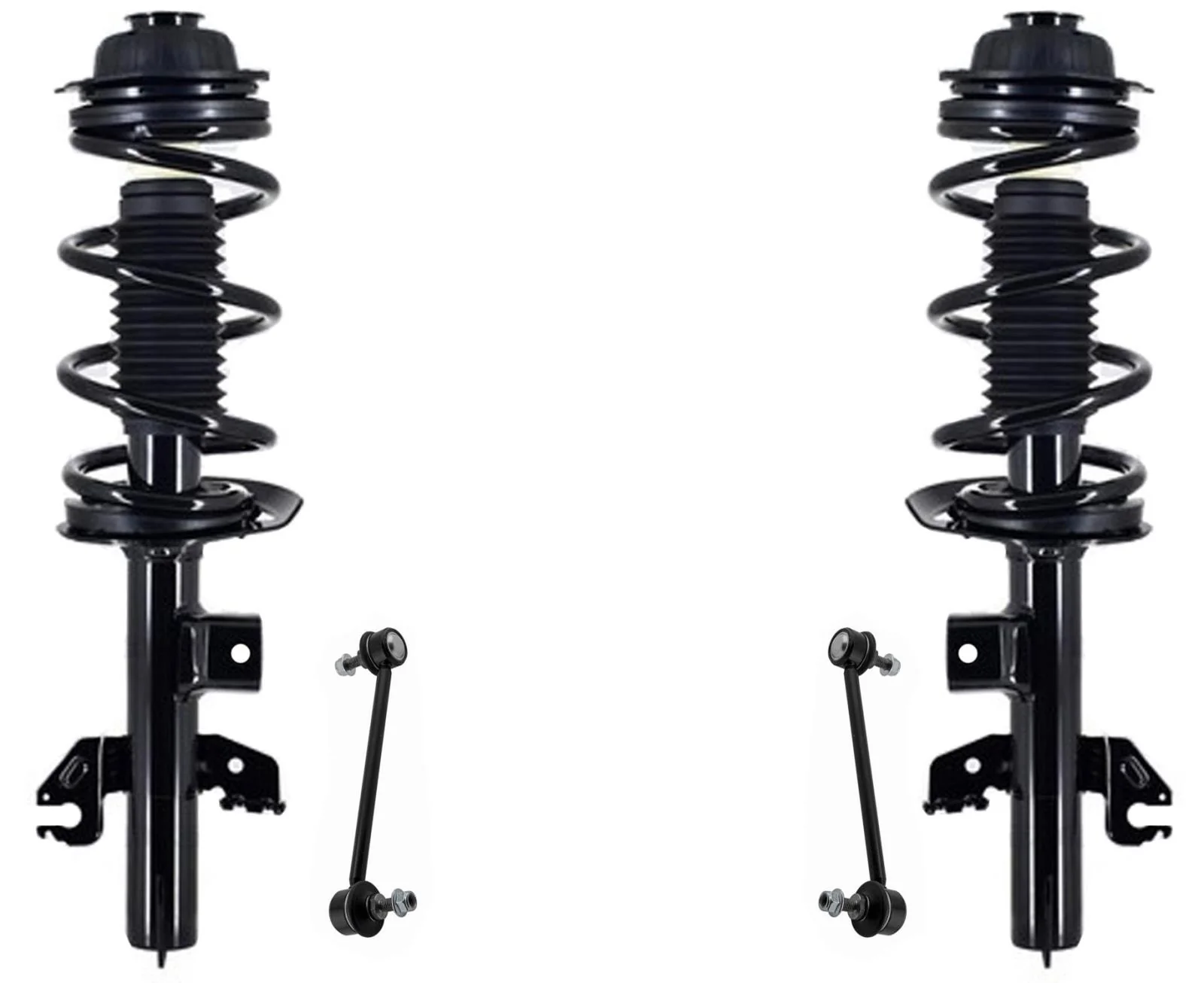Front Complete Struts & Links For Jeep Cherokee Trailhawk 2014-2023 AWD