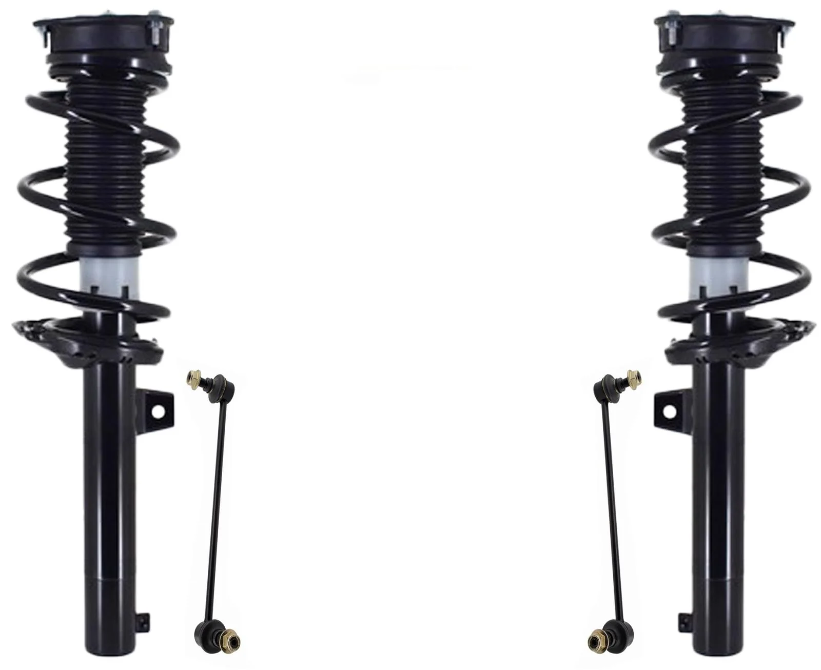 Front Complete Struts & Links For Volkswagen Atlas Cross Sport 2020 2021 2024
