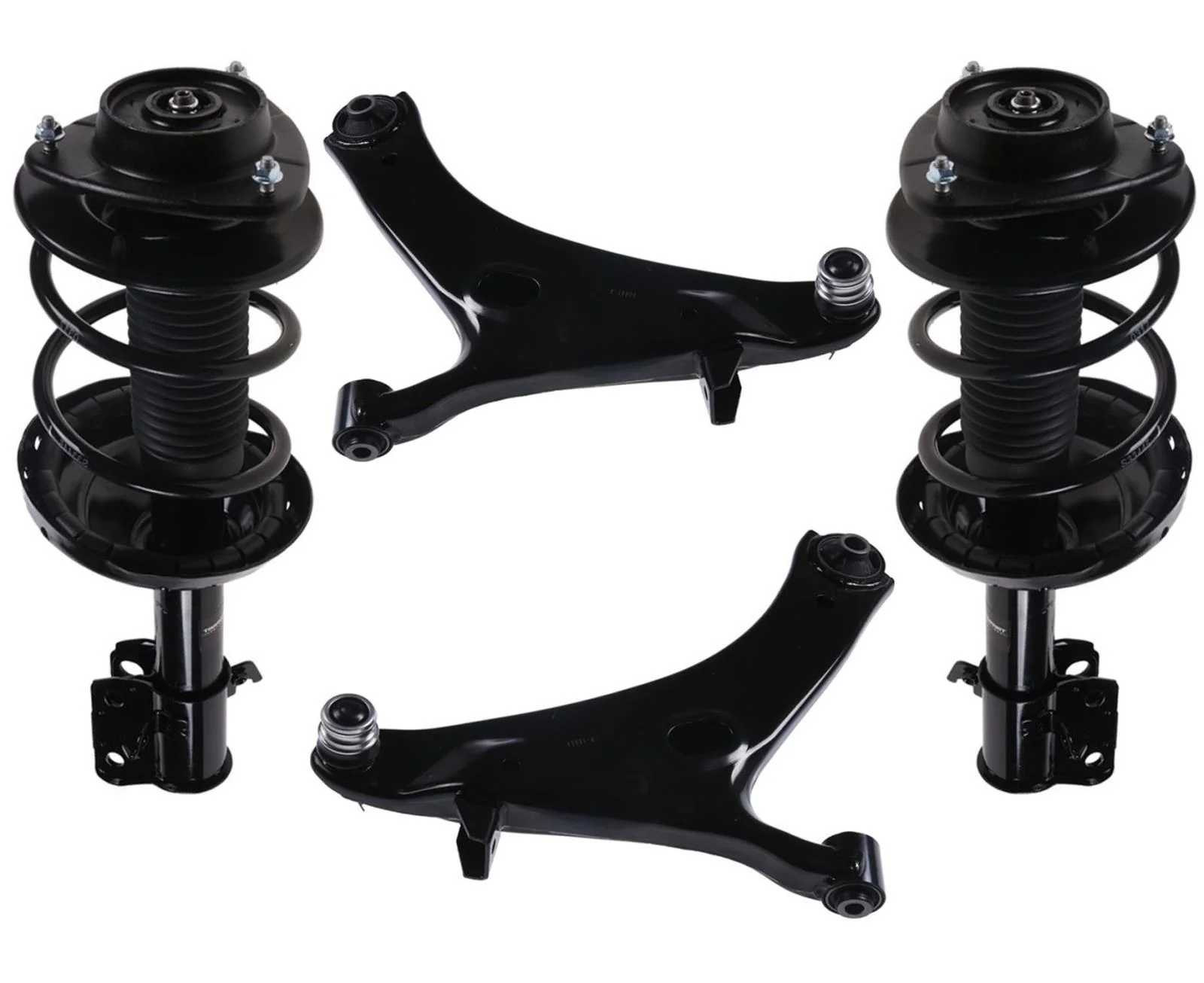 Front Complete Struts Lower Control Arms fits 2012-14 Subaru Impreza 2.0L Sedan