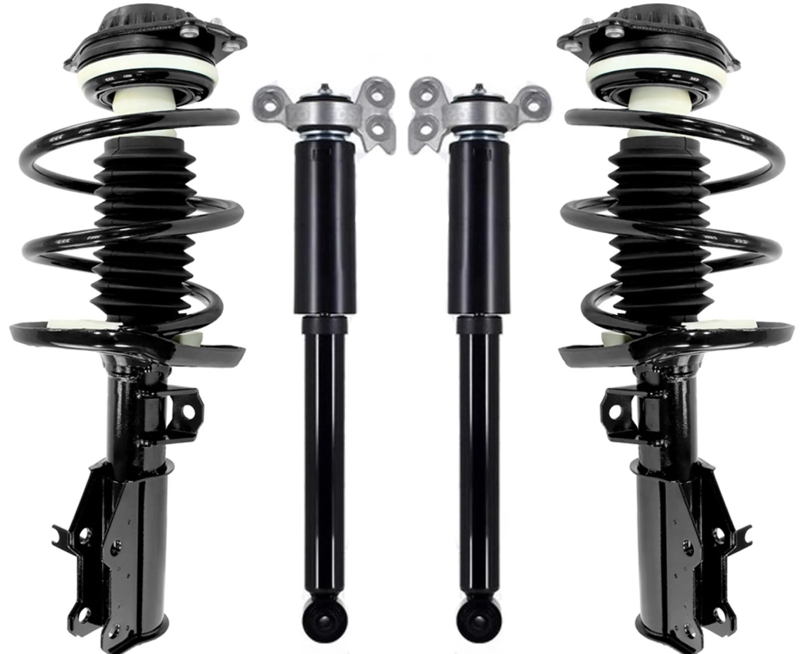 Front Complete Struts & Rear Complete Shocks For Chevrolet Malibu 2016-2023