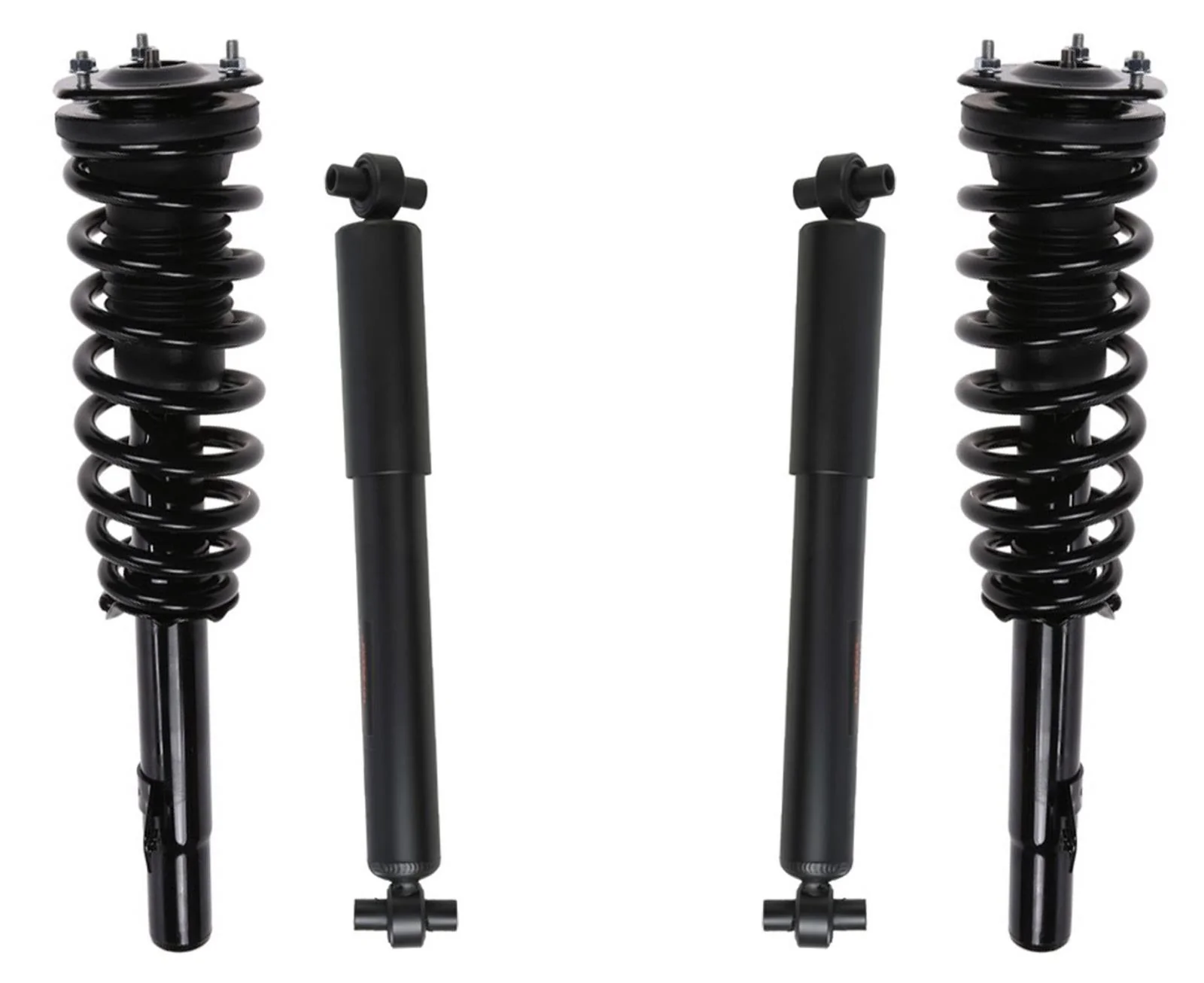 Front Complete Struts & Rear Shocks Fits Lincoln MKZ 07-09 Front Wheel Drive