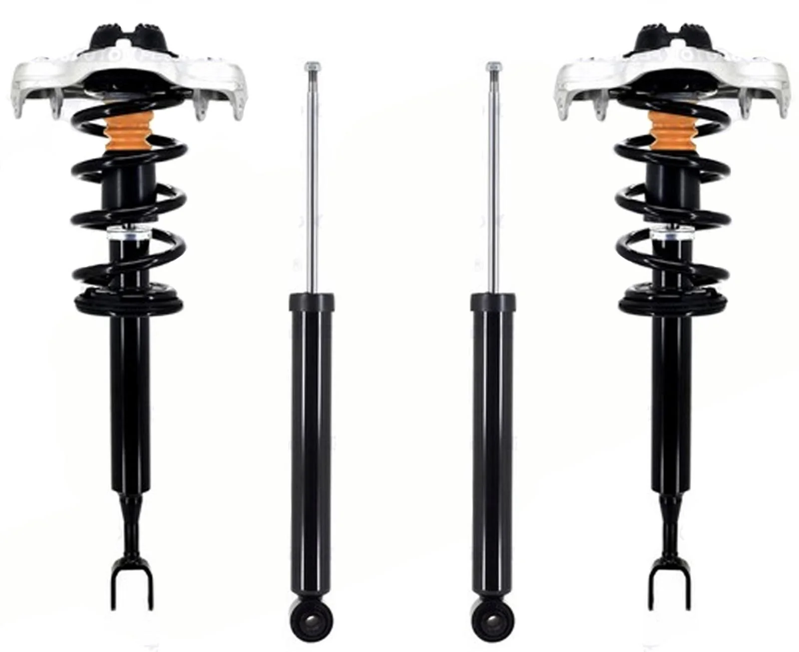 Front Complete Struts & Rear Shocks For Audi A4 4 Door Sedan & Wagon 05-2008