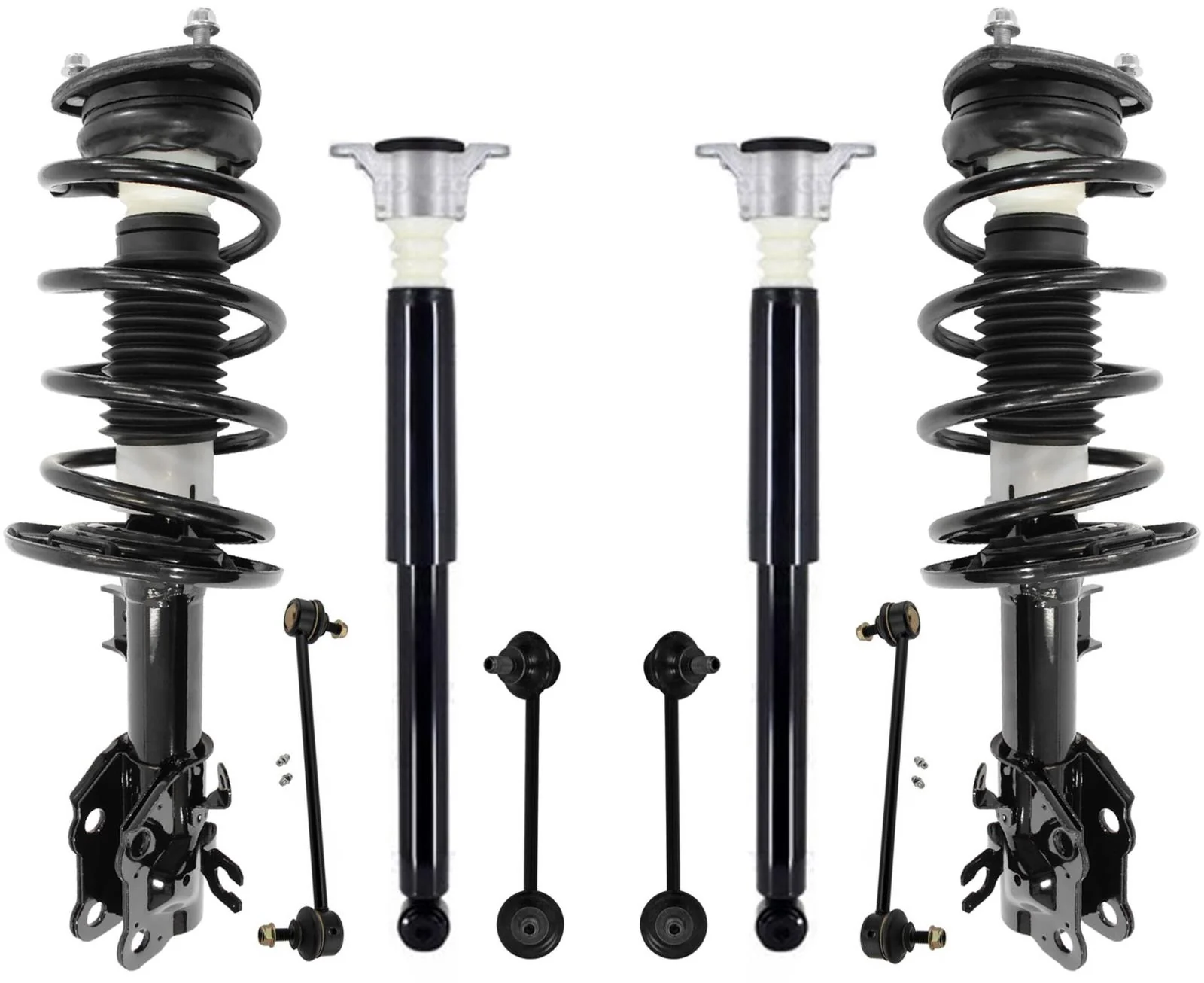 Front Complete Struts Rear Shocks & Sway Bar Links For Mazda 6 2014-2017