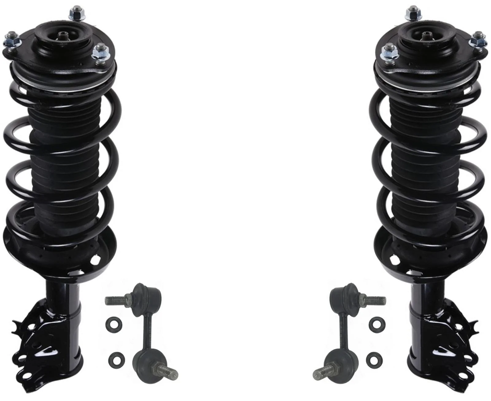 Front Coil Spring Struts & Sway Bar Links For Civic SI 2.0L Coupe 2006 2007 2011