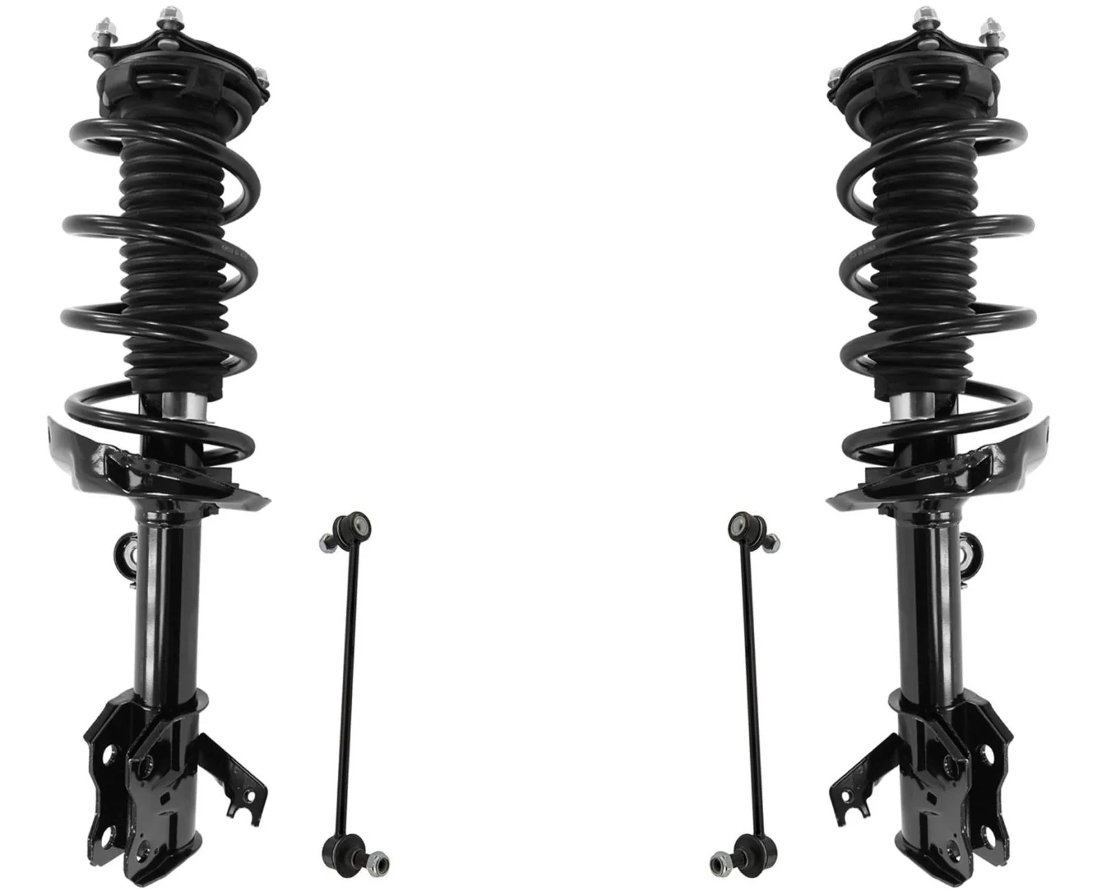 Front Complete Struts & Sway Bar Links For Honda CR-V All Wheel Drive 15-2016