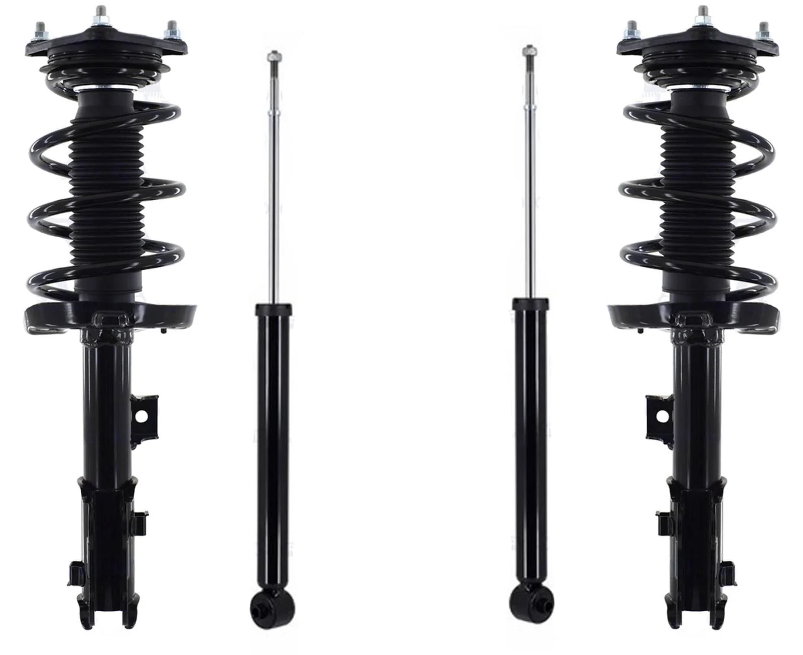 Front Complete Struts W/ Coil Spring Assembly For Kia Soul 2014-2019