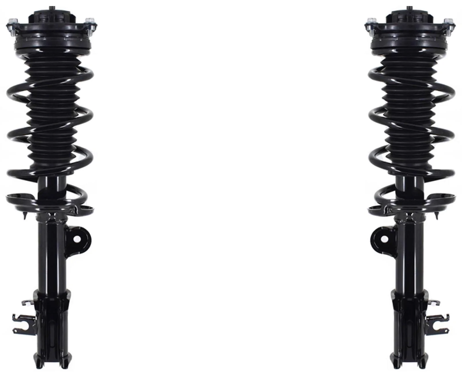 Front Complete Struts W/ Coil Spring For Compass 17-21 W/ 6 Speed Transmission