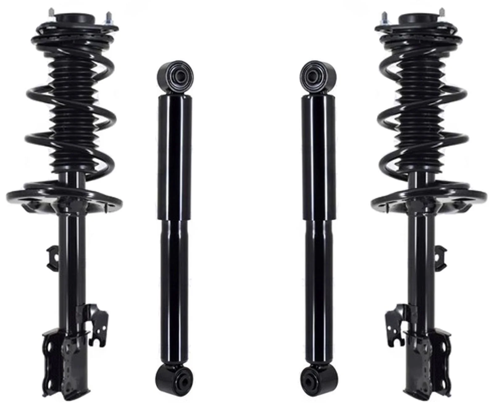 Front Complete Struts W/ Coil Spring & Rear Shocks For Lexus RX450H 2016-2020
