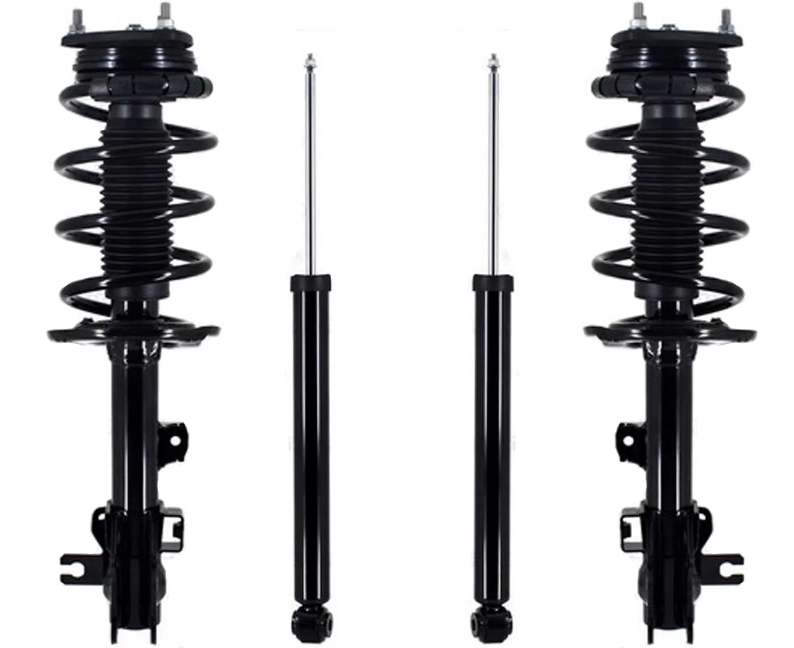 Front Complete Struts W/ Coil Spring & Rear Shocks For Mazda CX-9 2016-2018