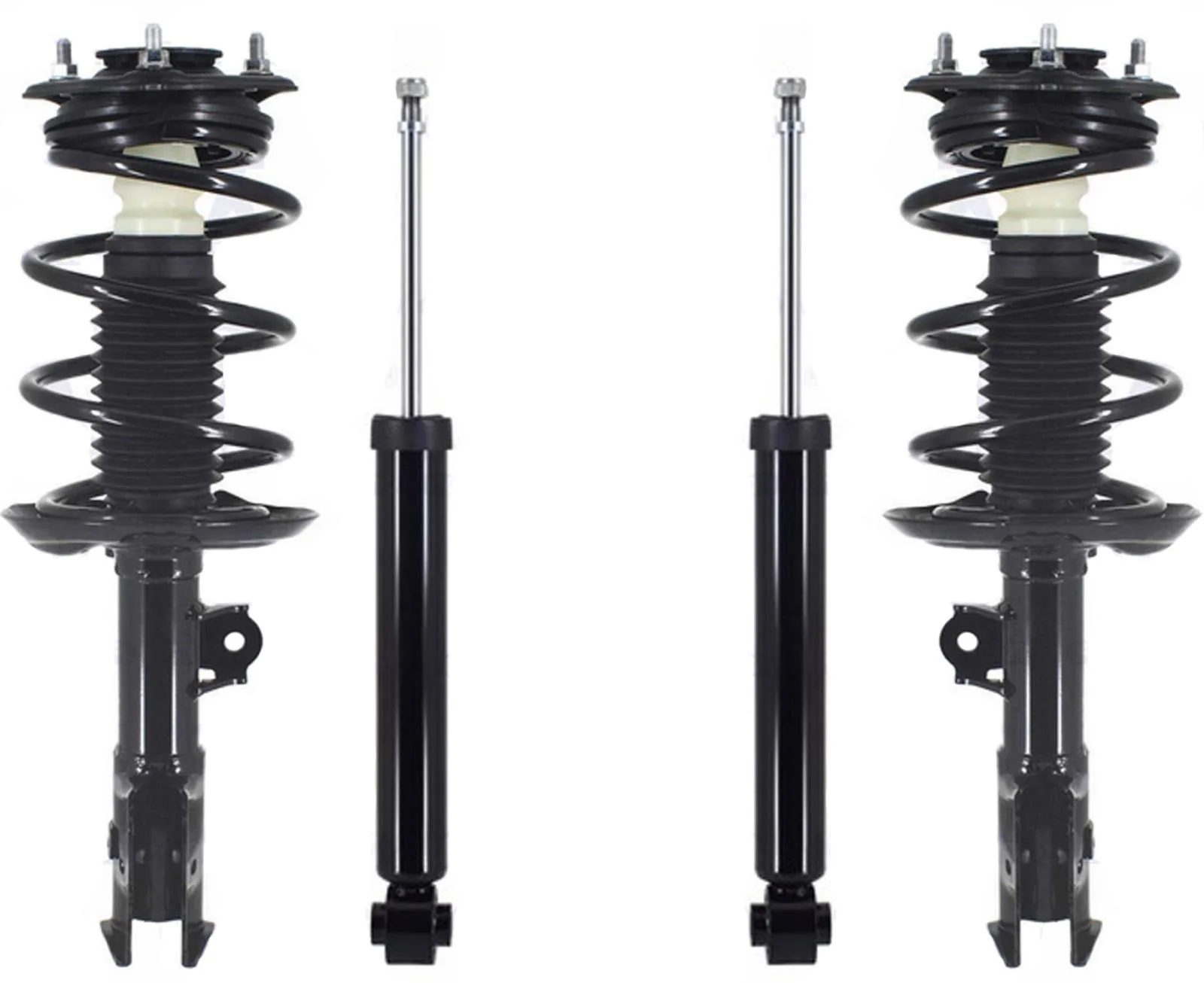 Front Complete Struts W/ Coil Spring & Rear Shocks For Toyota Corolla 2020-2024