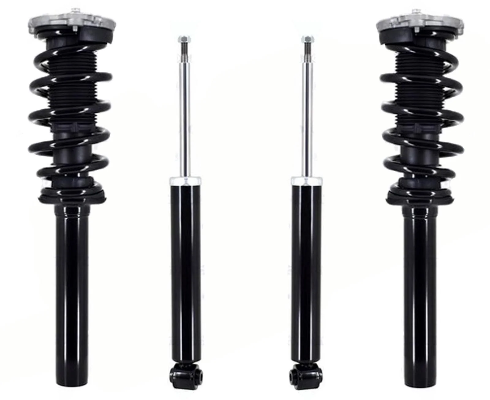 Front Complete Struts W/ Coil Springs & Rear Shocks For 2016-2017 Volvo XC90 T5