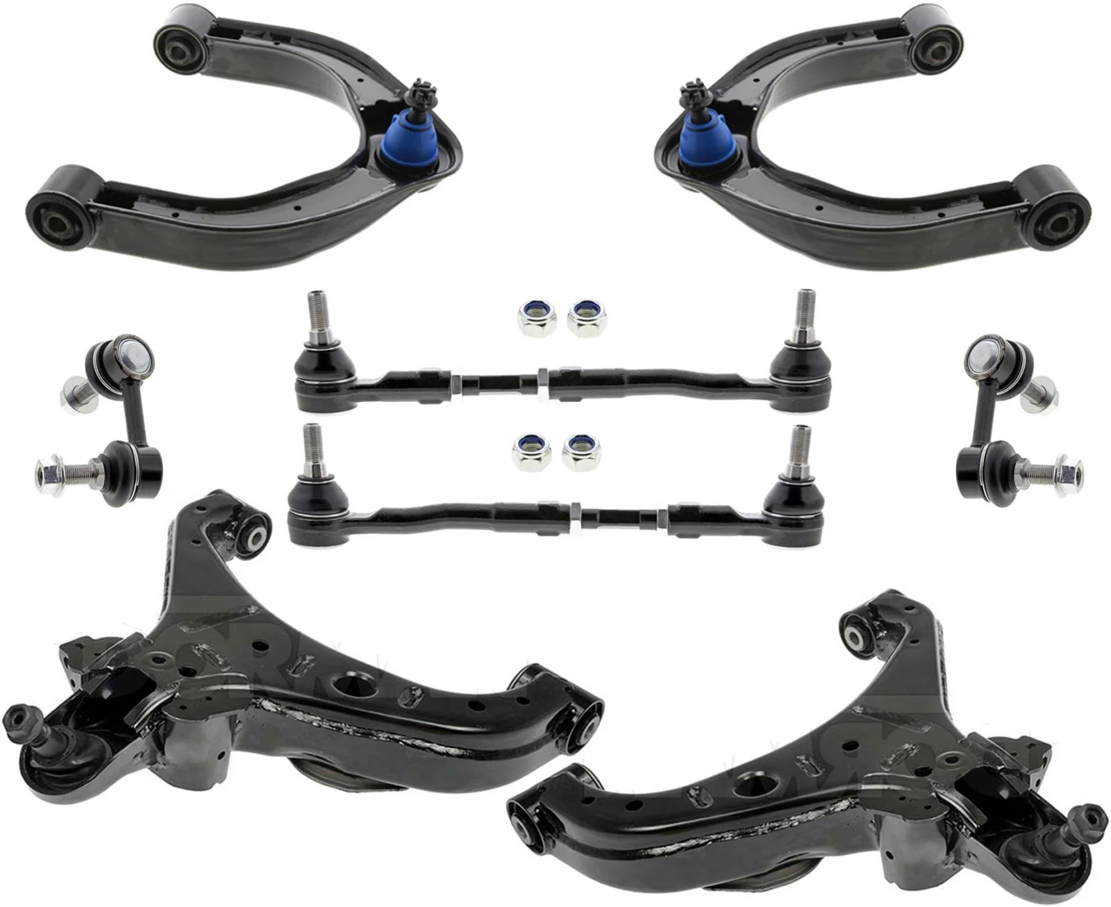 Front Control Arms Ball Joint Tie Rods & Links For Nissan Titan XD 2016-2023