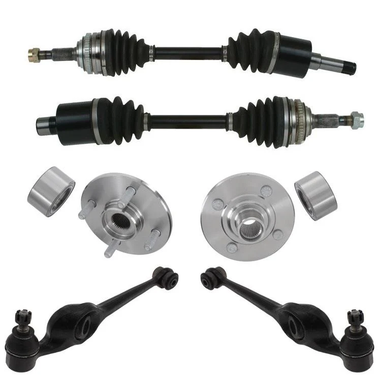 Front Control Arms Hub Bearings Cv Shaft Axles for Saturn SL1 SL2 SW1 94-02 6Pc