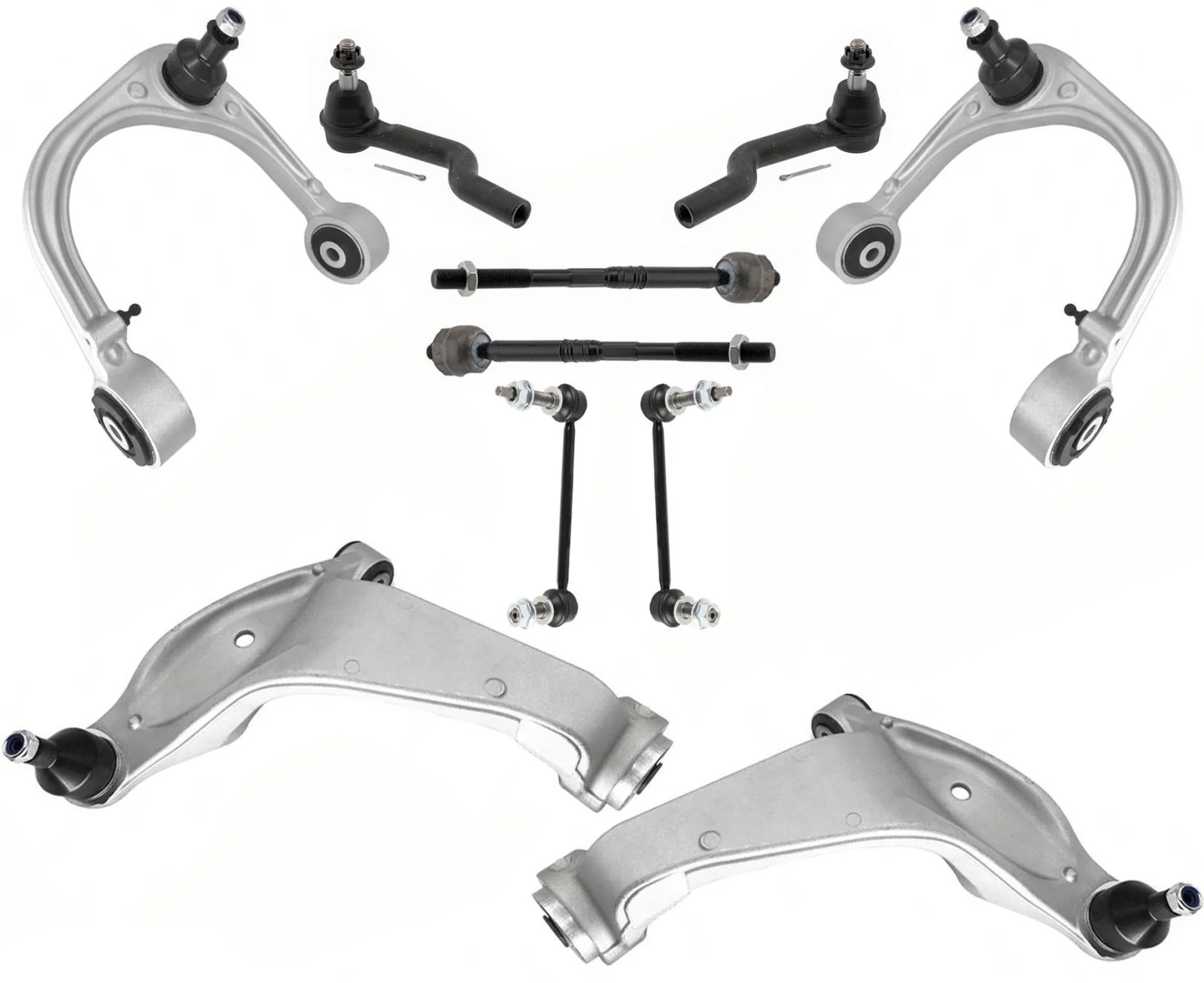 Front Control Arms Tie Rods & Links For Cadillac CTS Rear Wheel Drive 2008-2014