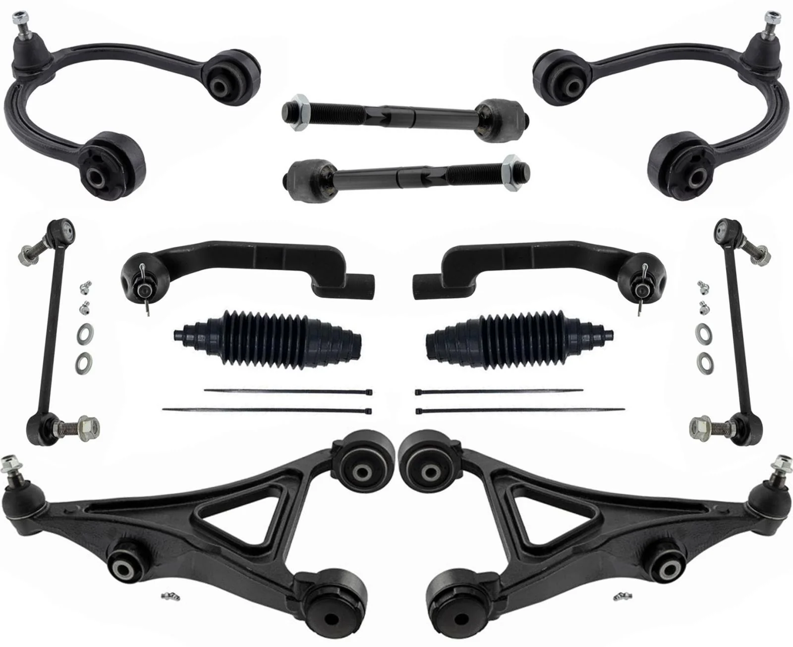 Front Control Arms Tie Rods & Links For Chrysler 300 2015 2023 All Wheel Drive