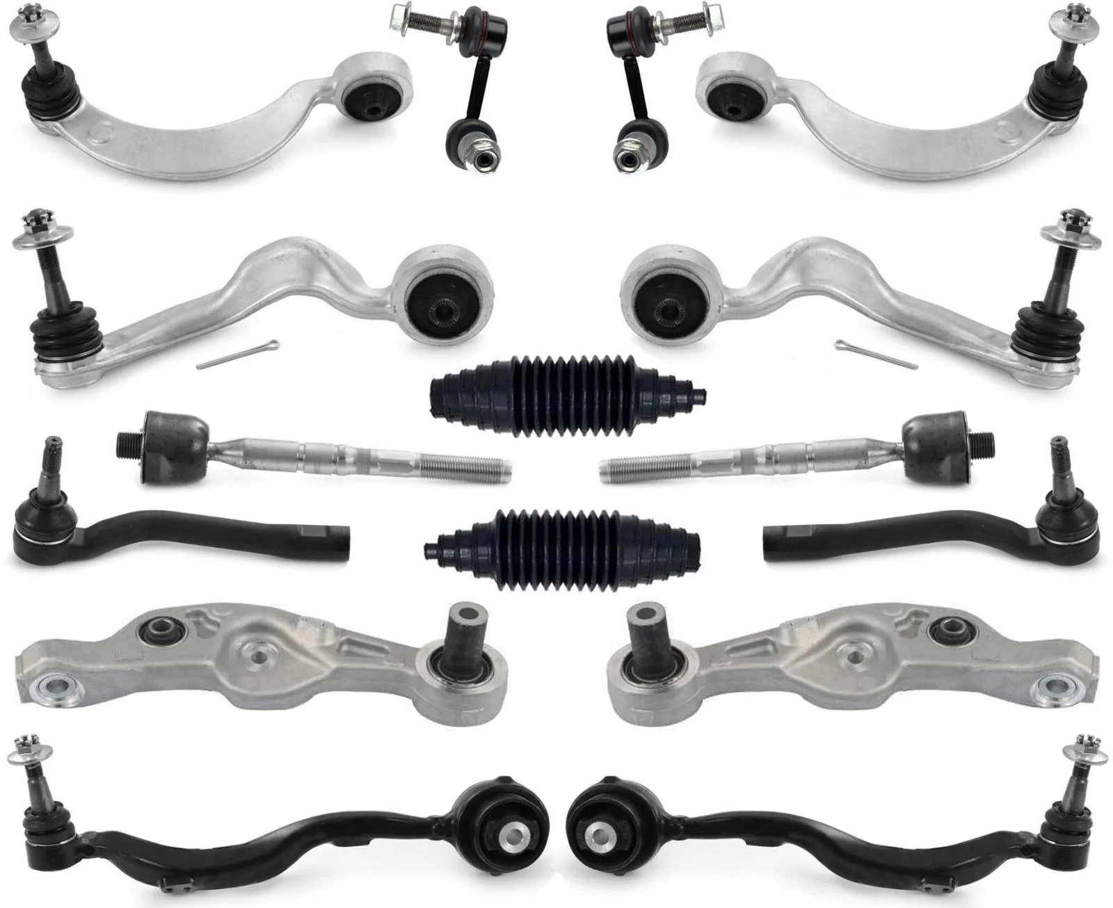 Front Control Arms Tie Rods & Links For Lexus LS460 2007-2012 Rear Wheel Drive