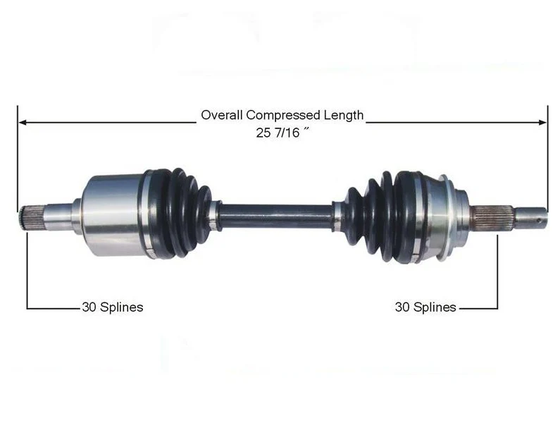 Front CV Drive Axle Shaft For Toyota Tacoma 2005-2022 4 Wheel Drive 43430-04070