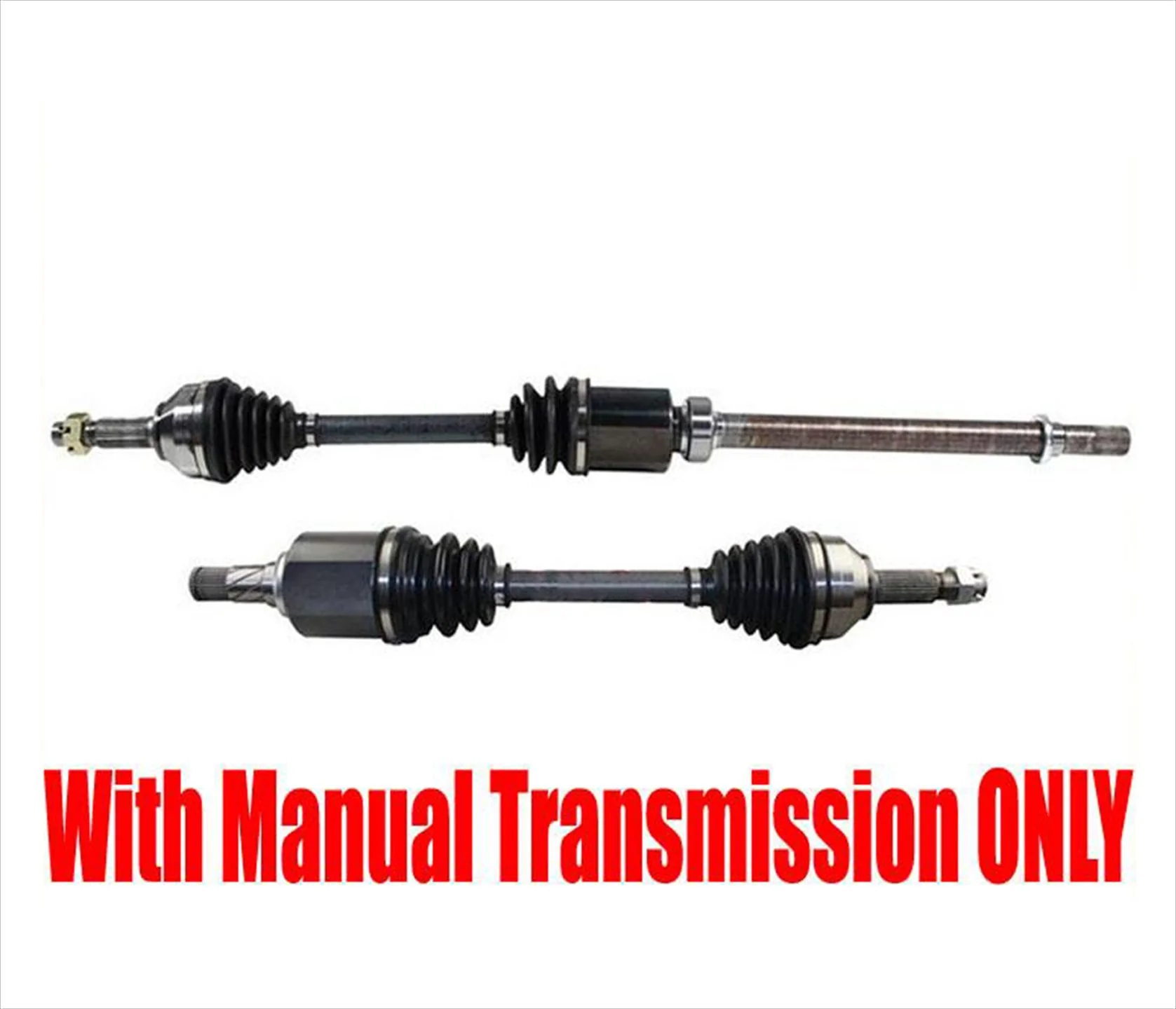 Front CV Axles for NISSAN SENTRA 2.5 SE-R Manual Transmission 2007-2012