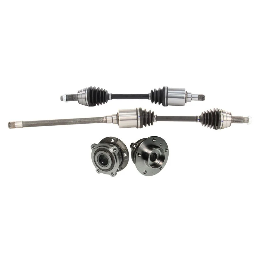 Front CV Axles & Wheel Hub Bearings for 2007-2013 BMW X5 & 2008-2014 BMW X6