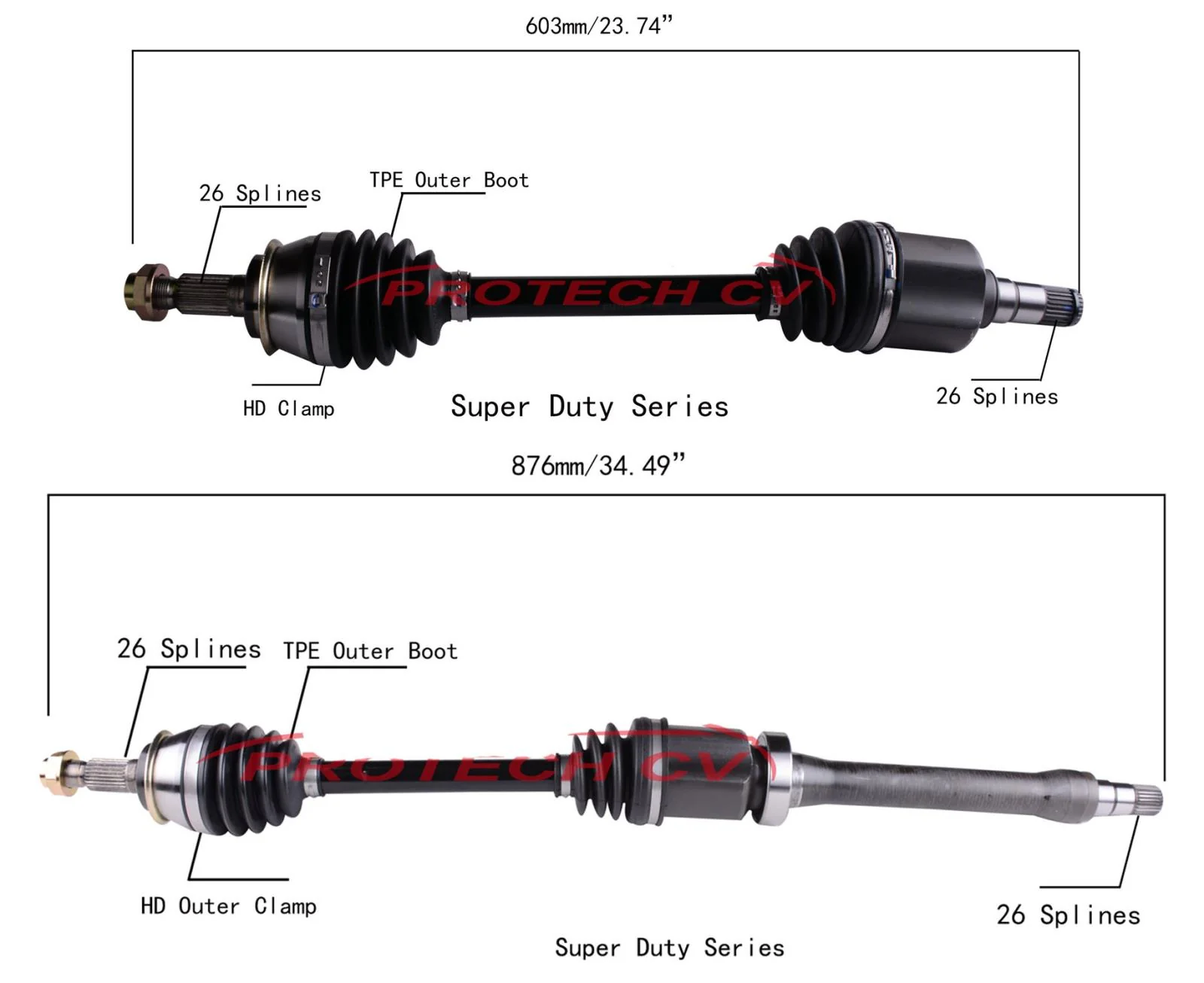 Front Cv Shaft Axles for Mini Cooper 1.6L Base Automatic Transmission 2007-2010
