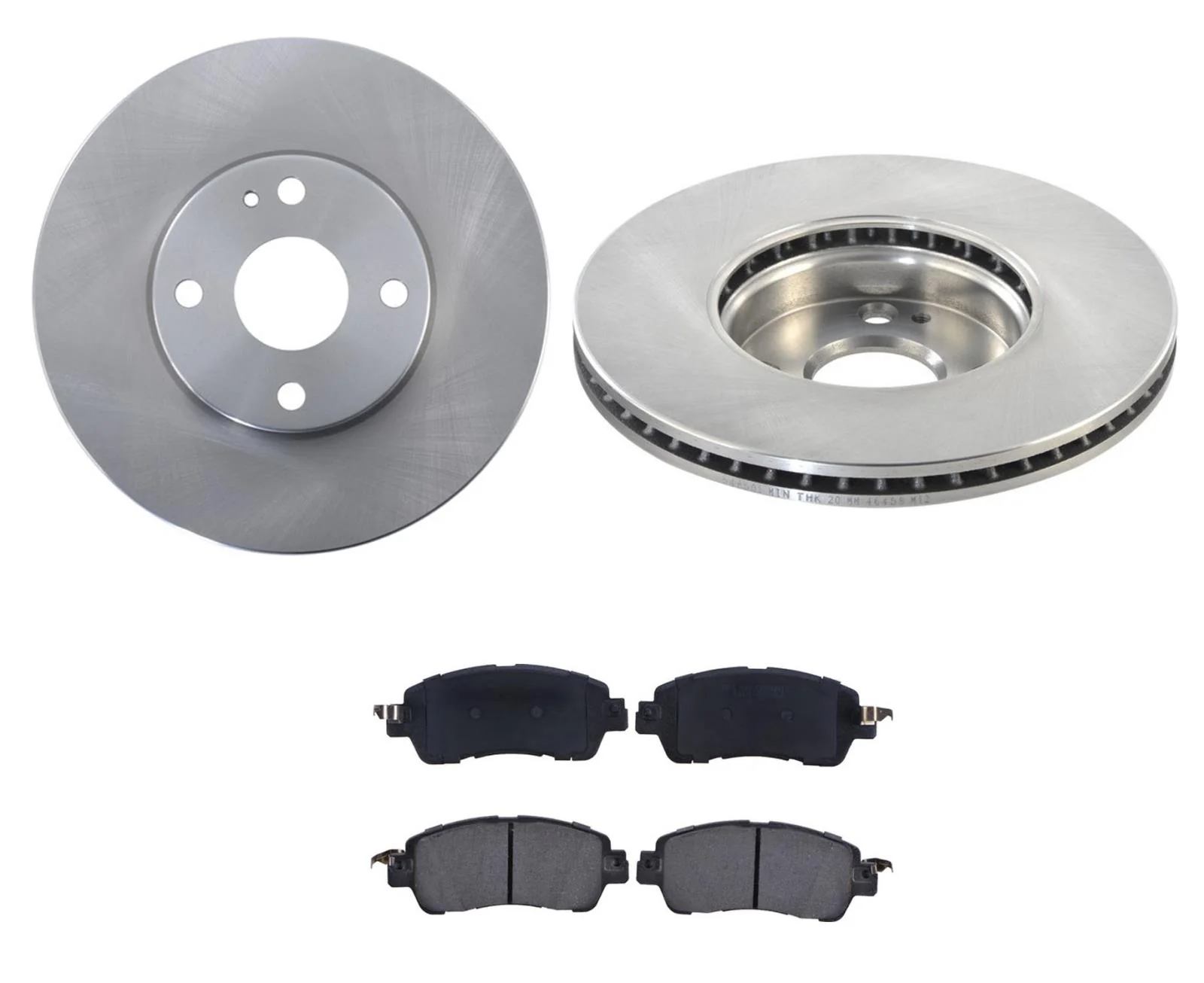 FRONT Disc Brake Brake Rotors & Ceramic Pads For 2019-2020 Yaris 3pc