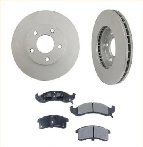 Front Disc Brake Rotors & Ceramic Brake Pads for 1993-1997 Camaro Firebird