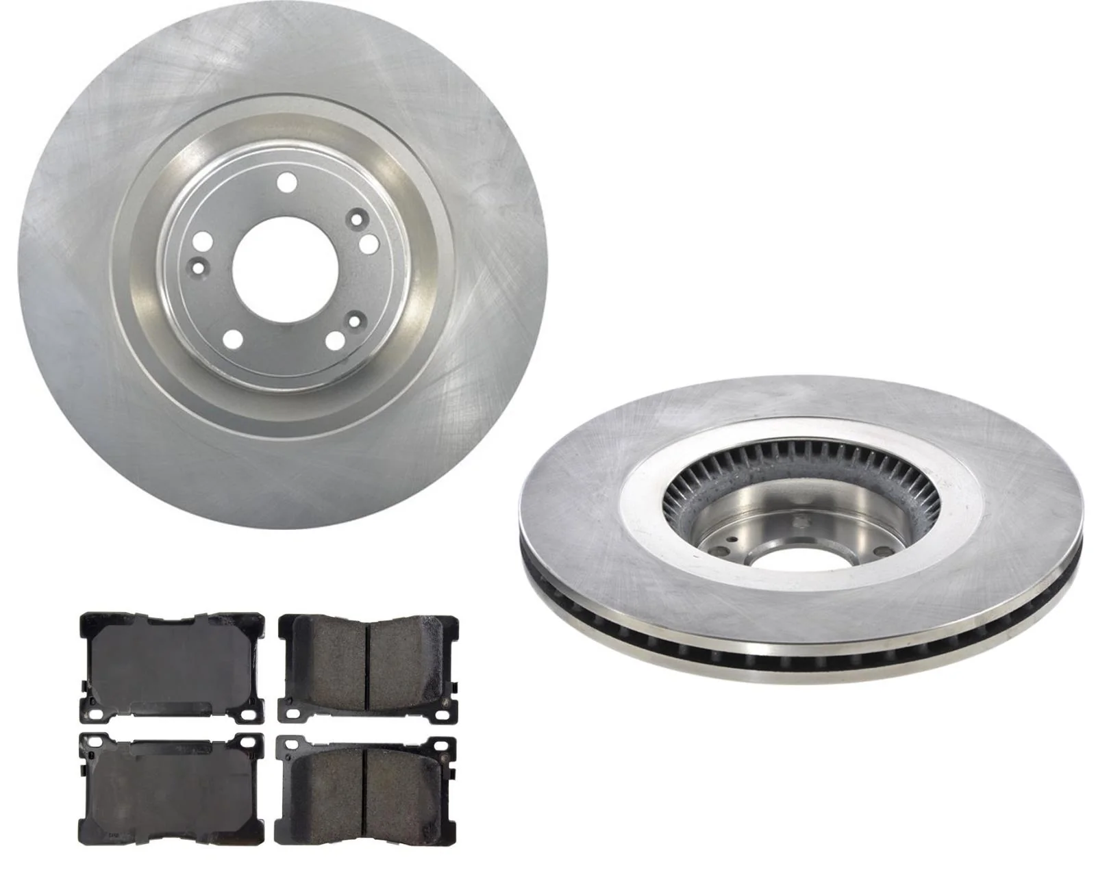 Front Disc Brake Rotors & Ceramic Brake Pads For KIA K900 5.0 V8 2015-2017