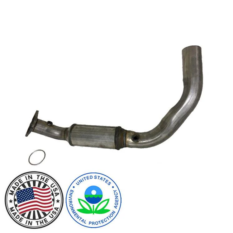 Front Divers Pipe & Catalytic Converter for GMC 2012-2016 Express 2500 4.8L 6.0L