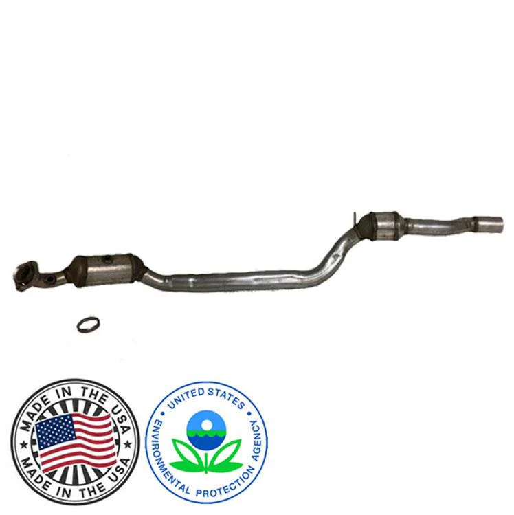 Front Drivers Engine Pipe Catalytic Converters for Mercedes-Benz SLK350 05-06