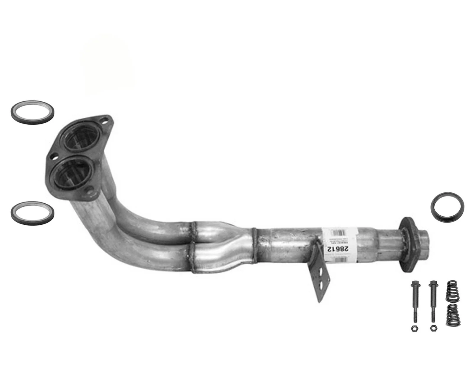 Front Engine Exhaust Pipe & Gaskets Bolts For Honda Civic EX 1.6L 1996 1997 1998