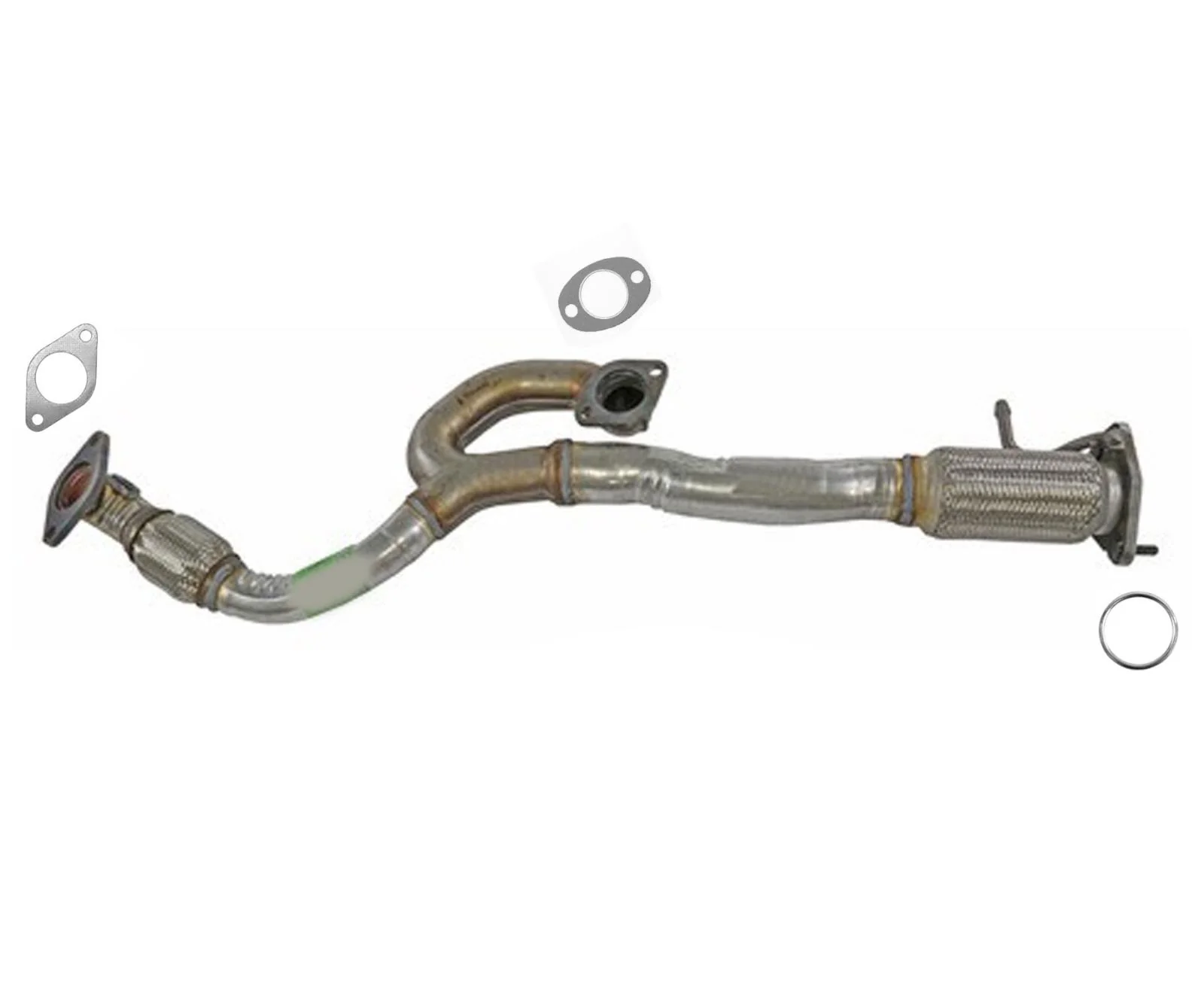 Front Engine Y Flex Pipe For 2012-2017 Chevrolet Equinox 3.0 3.6L w/ Gaskets