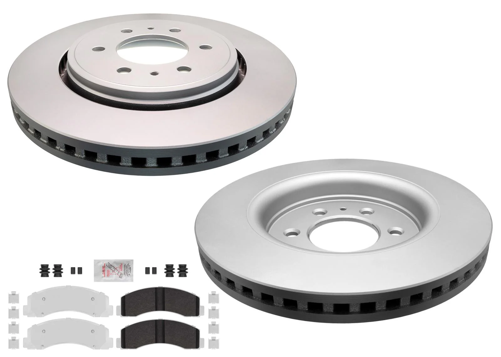 Front Heavy-Duty Off-Road Disc Brake Rotors Pads for Ford F150 2018 2019 2020