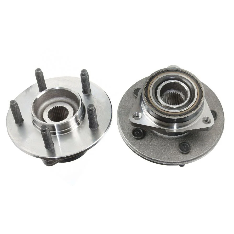 Front Hub Bearings for Ford F-150 2000 5 Stud Hub 4 Wheel Drive 2 Wheel ABS