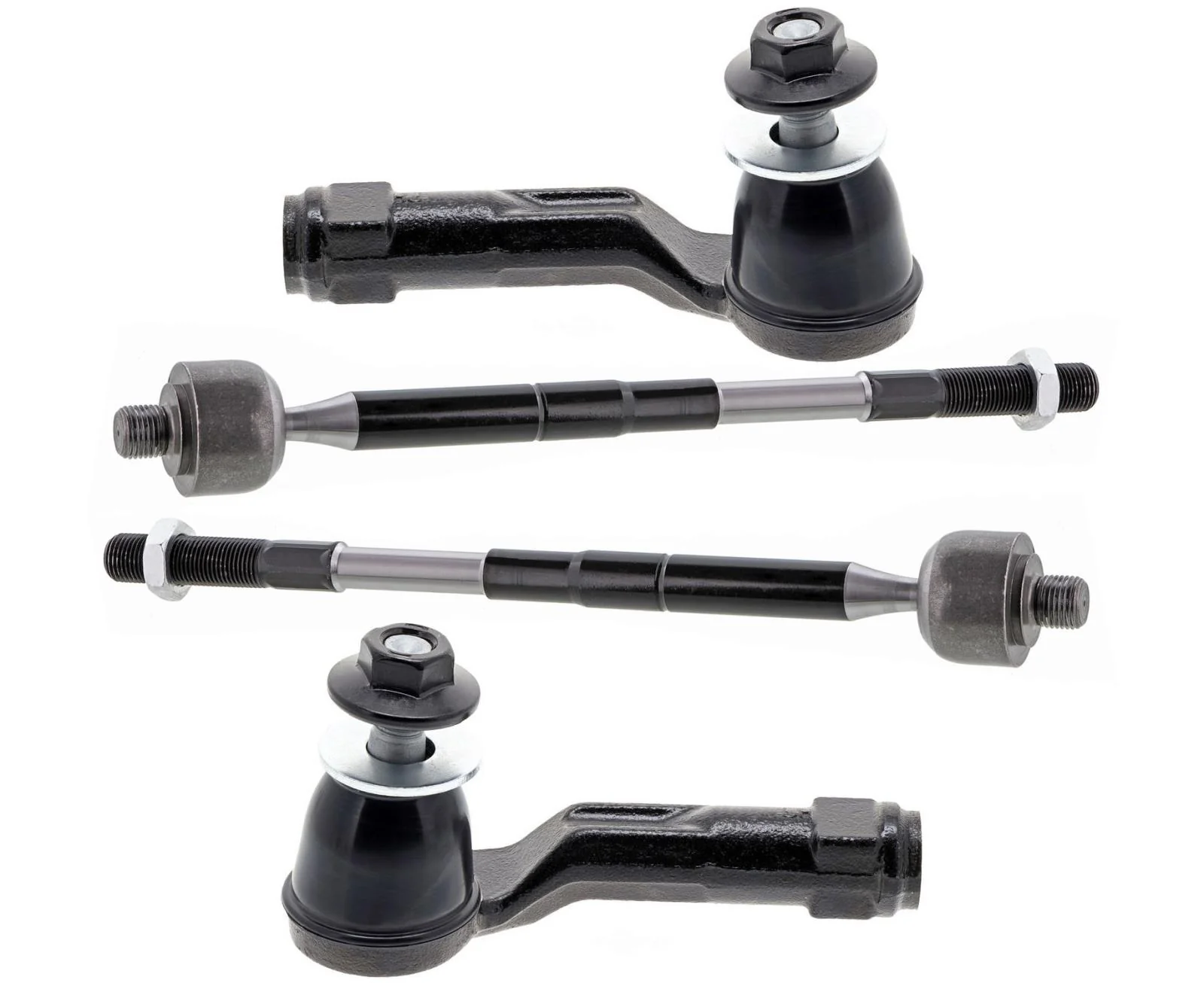 Front Inner Outer Tie Rods Assembly For Hyundai Ioniq 2017 2018 2019 2020 2022