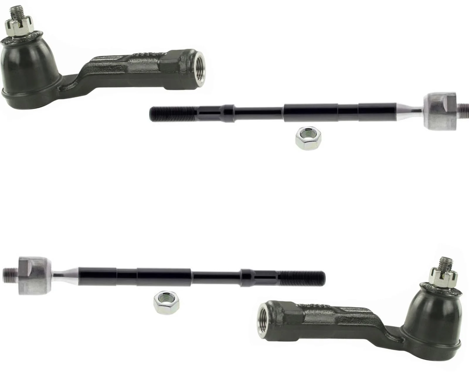Front Inner & Outer Tie Rods Assembly For Hyundai Venue 2020-2022
