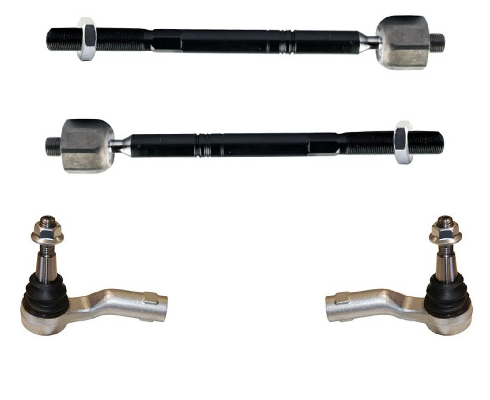 Front Inner & Outer Tie Rods Assembly For Range Roger Evoque 2012-2019