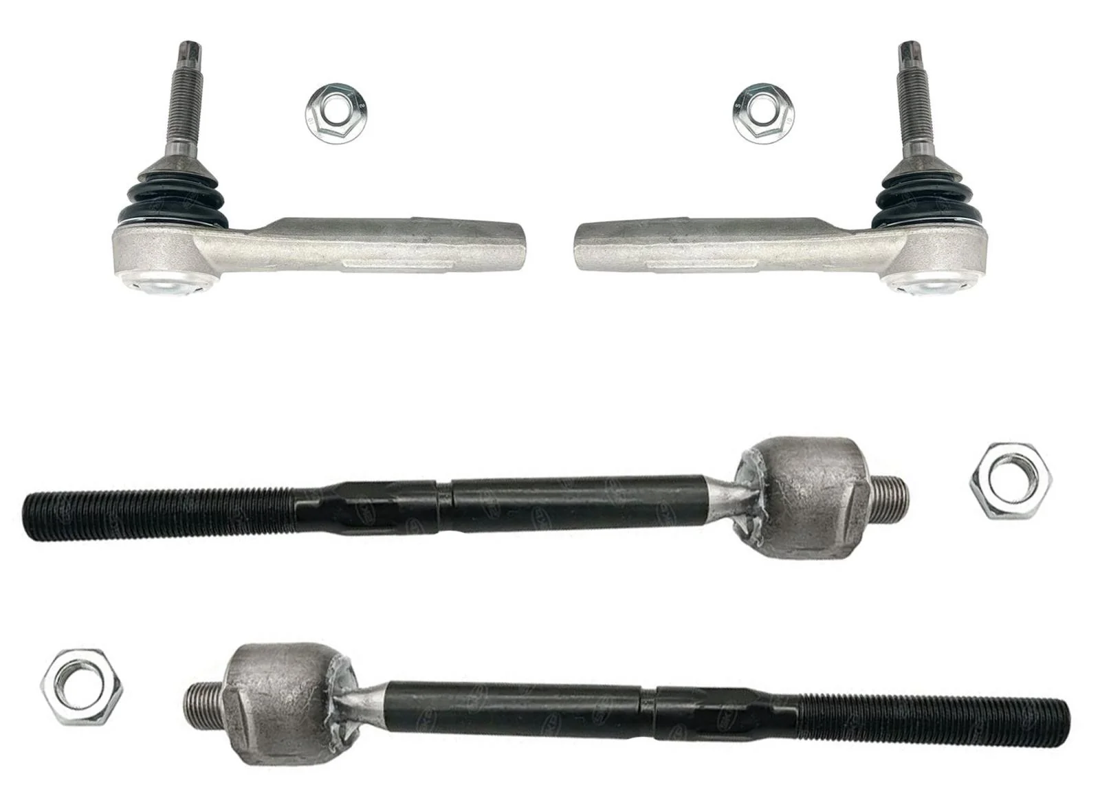 Front Inner & Outer Tie Rods Assembly For Tesla 3 2017 2018 2019 2020 2021 2023