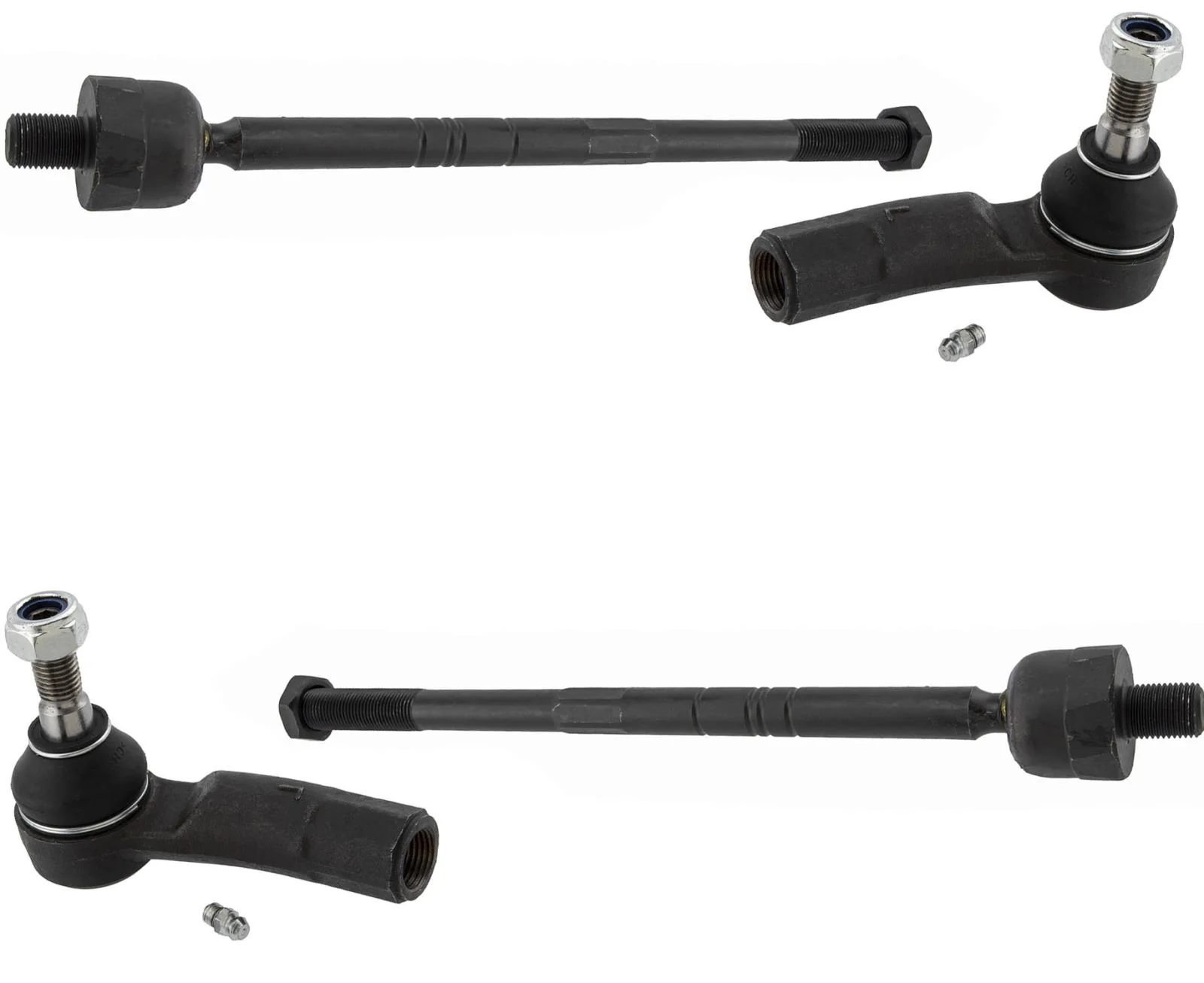 Front Inner & Outer Tie Rods Assembly For Volkswagen Golf 2010-2021