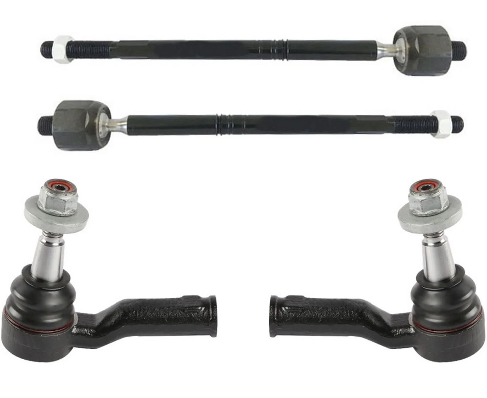 Front Inner & Outer Tie Rods For Land Rover Range Rover 2016 2017 2018 2019 2020