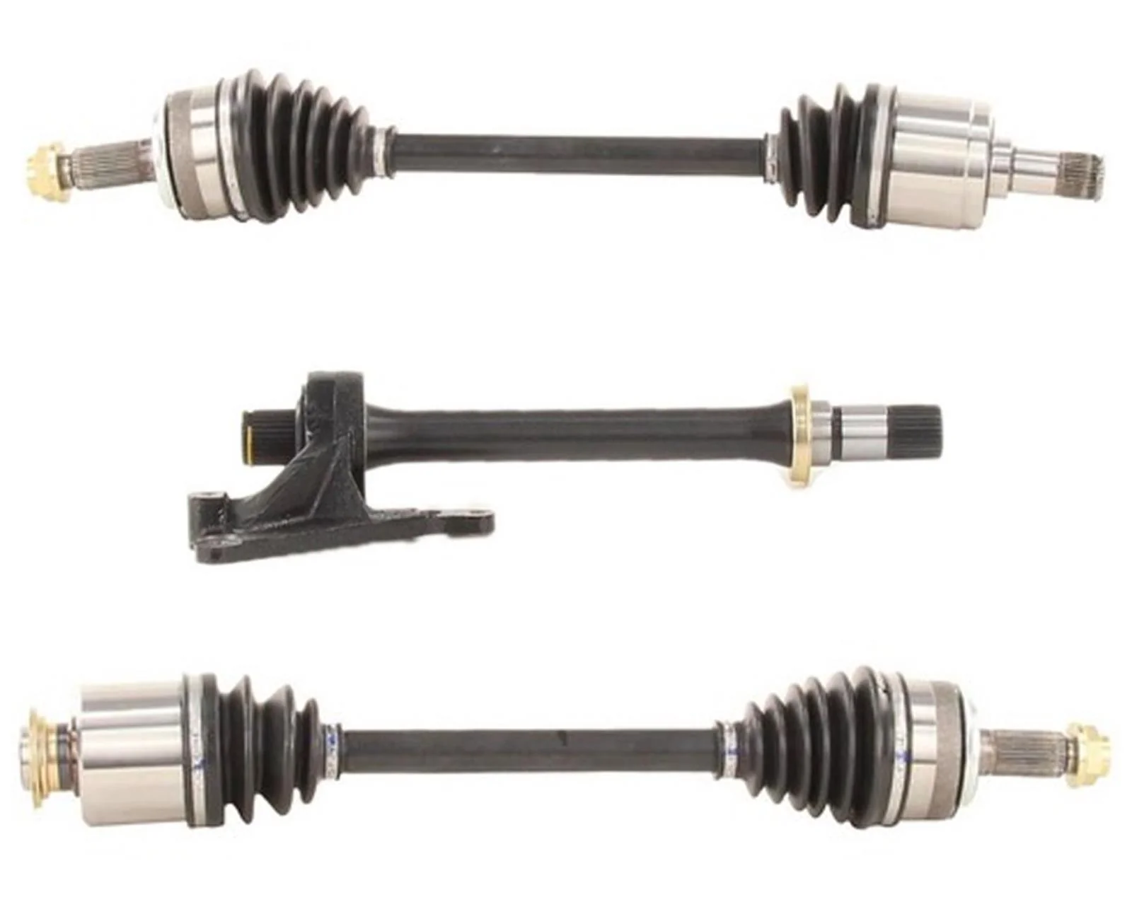 Front Jack Shaft with CV Drive Axle Shafts for Honda Crosstour 2013-2015 -3.5L