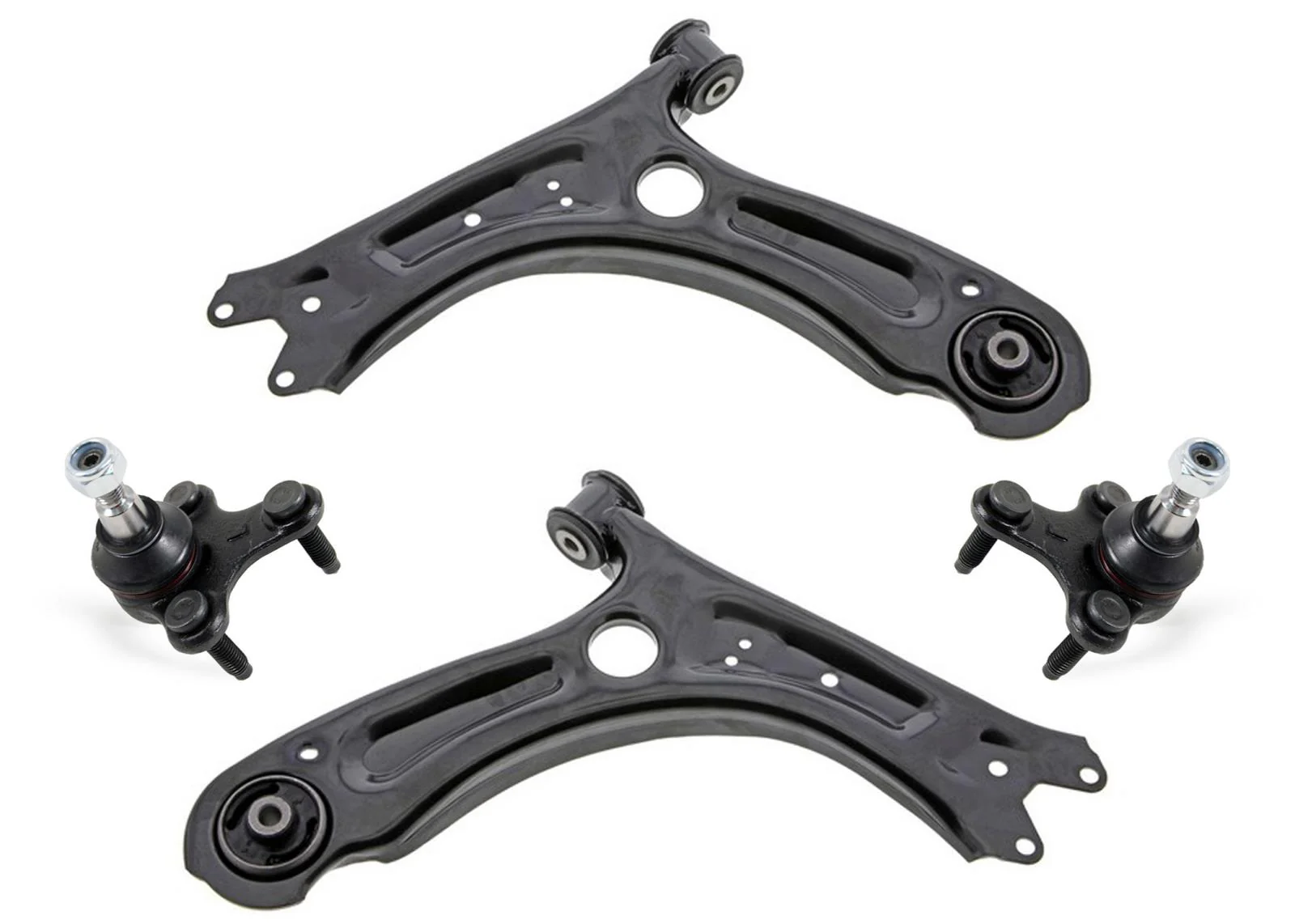 Front L&R Lower Control Arm W/ Ball Joint for Volkswagen Jetta Sedan 2011-2018