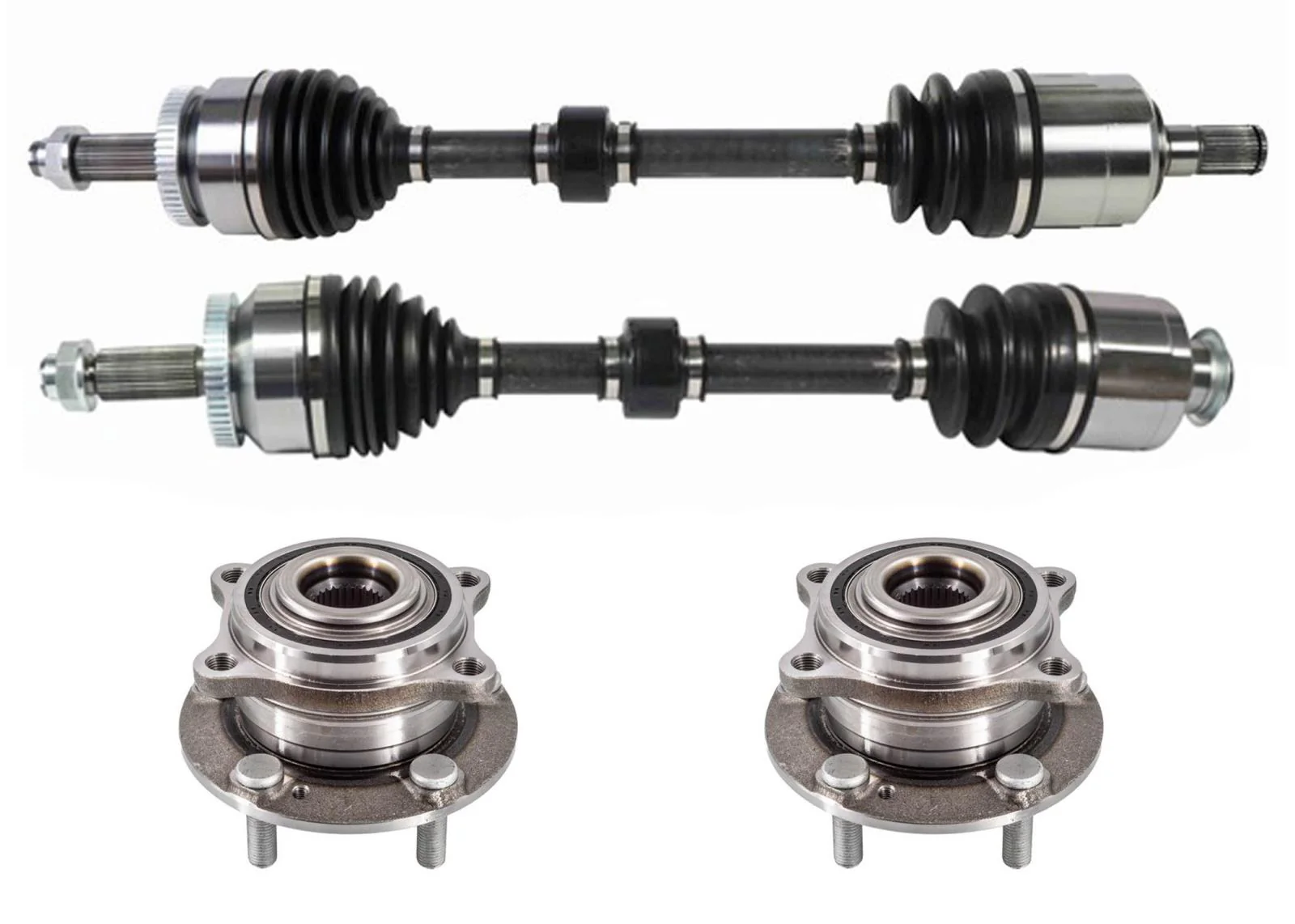 Front Left & Right Complete CV Shaft Axles for Kia Sedona 3.3L 2015-2018