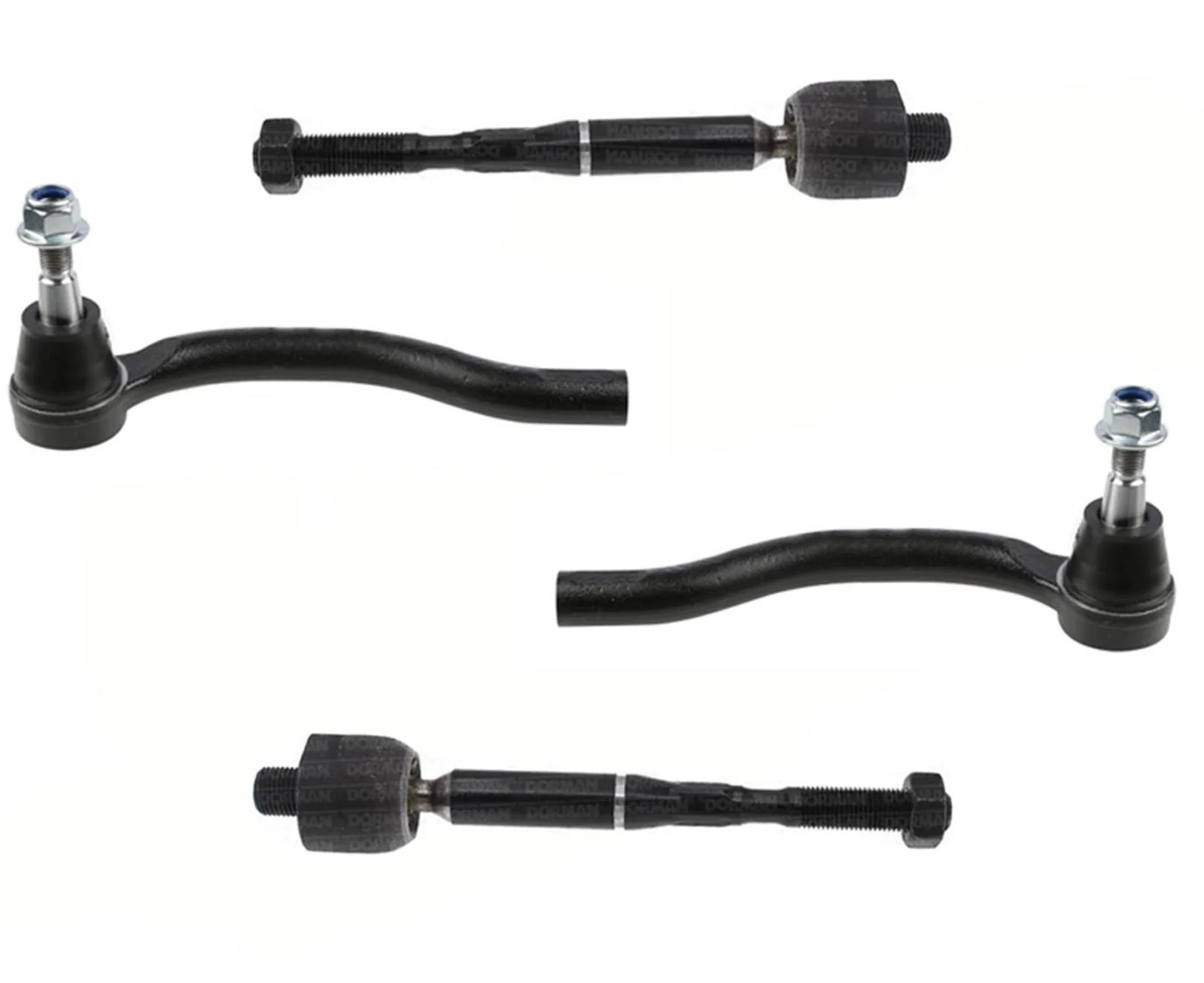 Front Left & Right Inner & Outer Tie Rod For Nissan Altima 2019 2020 2023 2024