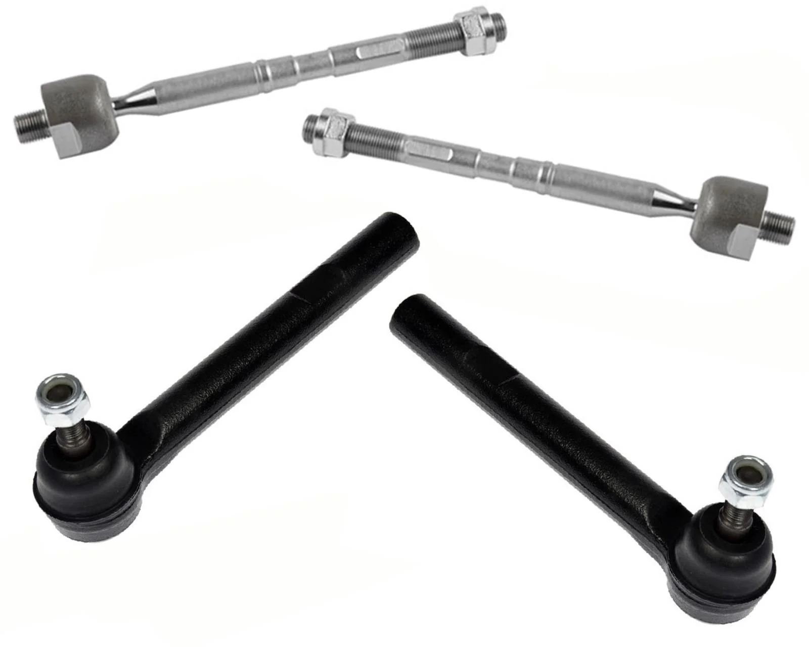 Front Left & Right Inner and Outer Tie Rods For Lexus RX350 2016-2020