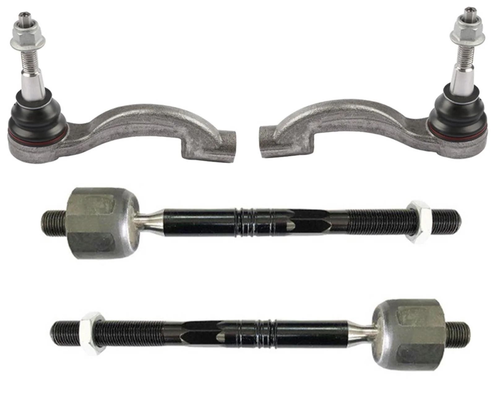Front Left & Right Inner & Outer Tie Rods For Chevrolet Camaro 2016 2021 2022
