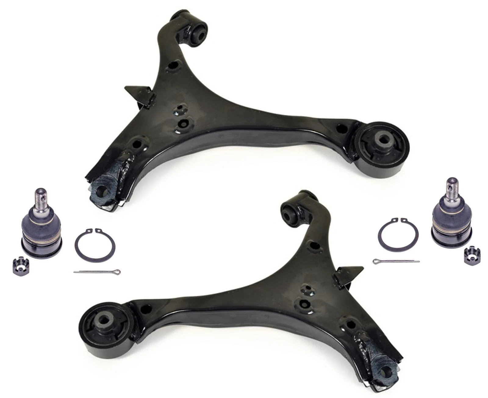 Front Left & Right Lower Control Arms & Ball Joints For Acura RSX 2002-2004